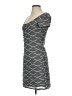 Max Studio 100% Polyester Argyle Gray Casual Dress Size XS - photo 5