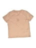 Layer 8 Solid Tan Short Sleeve T-Shirt Size 5 - photo 1