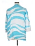 Dana Kay 100% Polyester Blue Kimono Size 16 - photo 2