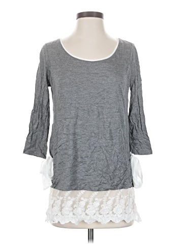 Lauren Conrad 3/4 Sleeve T-Shirt (view 1)