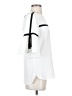Calvin Klein White Short Sleeve Blouse Size XS - photo 4