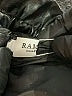 RAMISU 100% Polyurethane Metallic Black Shorts Size M - photo 3