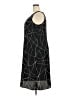 Venezia 100% Polyester Graphic Black Cocktail Dress Size 18 - 20 Plus - photo 5