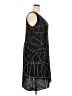 Venezia 100% Polyester Graphic Black Cocktail Dress Size 18 - 20 Plus - photo 4