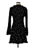 Maje 100% Polyester Stars Black Cocktail Dress Size EU (FR) 38 / US 6 - photo 2