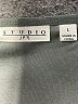 Studio JPR 100% Nylon Metallic Silver Short Sleeve Top Size L - photo 7