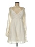 Miami 100% Polyester Ivory Cocktail Dress Size M - photo 1