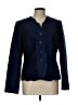 Le Suit 100% Polyester Blue Blazer Size 10 - photo 1