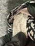 Impressions 100% Polyester Animal Print Silver Black Short Sleeve Blouse Size 16 - photo 7