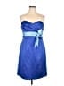 Alfred Angelo 100% Polyester Blue Cocktail Dress Size 18 - photo 1