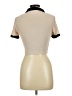 Shein Tan Short Sleeve Turtleneck Size L (petite) - photo 2