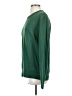 Express 100% Cotton Solid Green Pullover Sweater Size S - photo 5