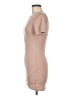 Mind Code Solid Tan Casual Dress Size M - photo 5