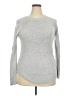 Ann Taylor LOFT Silver Pullover Sweater Size XXL - photo 1