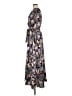 Signify 100% Polyester Floral Black Casual Dress Size M - photo 5
