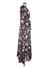 Signify 100% Polyester Floral Black Casual Dress Size M - photo 4