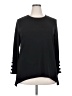 Avenue Black 3/4 Sleeve Top Size 18 - 20 Plus - photo 1