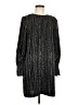 H&M 100% Polyester Tweed Black Casual Dress Size 6 - photo 1