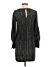 H&M 100% Polyester Tweed Black Casual Dress Size 6 - photo 2