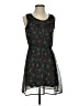 Mossimo Supply Co. 100% Polyester Stars Teal Casual Dress Size S - photo 1