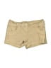 Color Swatch Solid Tan Khaki Shorts Size M - photo 1