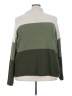 Tahari Color Block Green Pullover Sweater Size 3X - photo 1