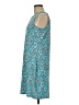 Unbranded Print Teal Casual Dress Size M (estimated) - photo 5