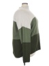 Tahari Color Block Green Pullover Sweater Size 3X - photo 4