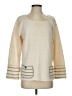 Margaret Winters 100% Cotton Ivory Pullover Sweater Size S - photo 1