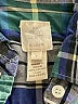 J.Crew 100% Cotton Plaid Green Long Sleeve Button-Down Shirt Size 2 - photo 7