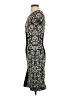 BCBGMAXAZRIA Graphic Black Cocktail Dress Size S - photo 5