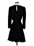 Ann Taylor LOFT 100% Polyester Black Cocktail Dress Size XXS - photo 2