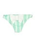 Sugar Coast Stripes Green Swimsuit Bottoms Size L - photo 2