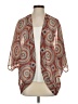 Gap Outlet 100% Polyester Orange Kimono Size XS - photo 1