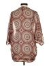 Gap Outlet 100% Polyester Orange Kimono Size XS - photo 2