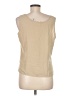 Covington 100% Polyester Tan Sleeveless Top Size M - photo 2