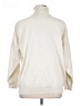 Allen Allen Solid Ivory Turtleneck Sweater Size XL (estimated) - photo 2