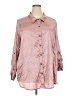 Flint & Moss 100% Polyester Pink 3/4 Sleeve Blouse Size 2X - photo 1
