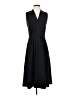 Calvin Klein Solid Black Cocktail Dress Size 2 - photo 1