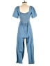 Old Navy 100% Cotton Blue Jumpsuit Size XS - photo 2