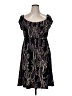 MSK Paisley Purple Cocktail Dress Size XL - photo 1