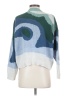 Shein 100% Polyester Color Block Blue Pullover Sweater Size 4 - photo 2