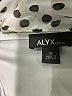 Alyx 100% Polyester Polka Dots Black Cocktail Dress Size 18 - photo 7