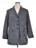 Emily... 100% Polyester Chevron-herringbone Gray Blazer Size 14W - photo 1