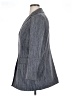 Emily... 100% Polyester Chevron-herringbone Gray Blazer Size 14W - photo 5