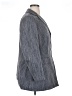 Emily... 100% Polyester Chevron-herringbone Gray Blazer Size 14W - photo 4