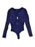 Bebe Blue Bodysuit Size S - photo 1