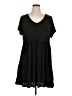 Marinavida Solid Black Casual Dress Size XL - photo 1