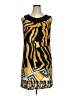 En Focus Graphic Yellow Casual Dress Size 14 (petite) - photo 1