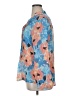 Lark Lane Blue Long Sleeve Blouse Size XL - photo 5